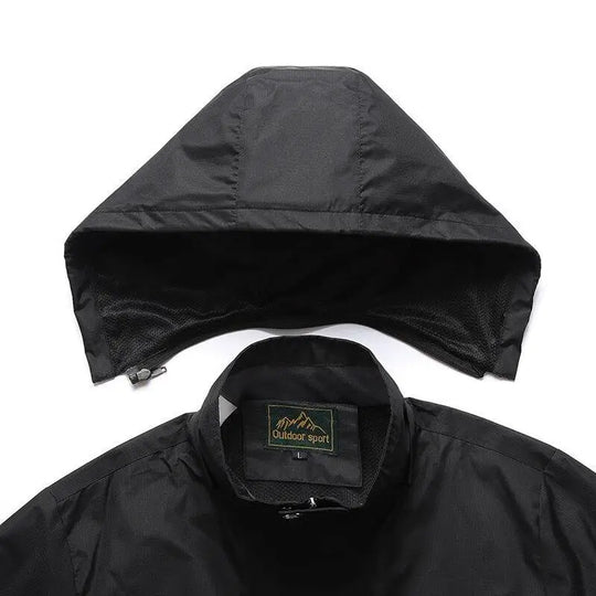 R&B | Herren Parka - Military Green Windbreaker