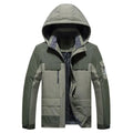 R&B | Herren Parka - Military Green Windbreaker