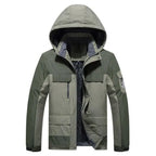 R&B | Herren Parka - Military Green Windbreaker
