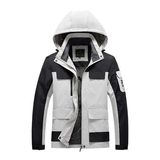 R&B | Herren Parka - Military Green Windbreaker