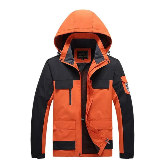R&B | Herren Parka - Military Green Windbreaker