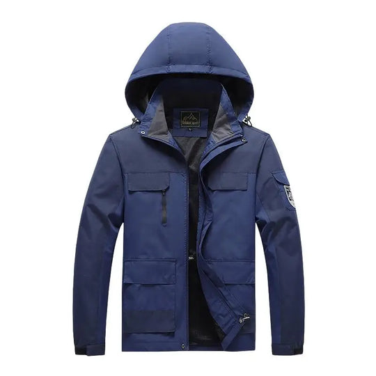 R&B | Herren Parka - Military Green Windbreaker