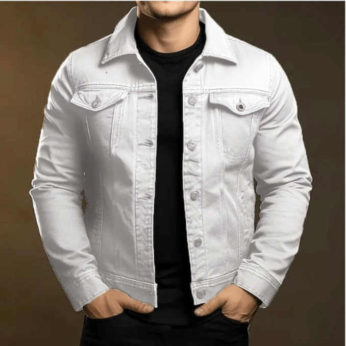 R&B | Denim Jack Herren Stilvolle Jeansjacke Lässige & Trendige Looks