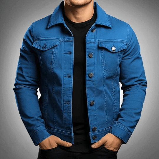 R&B | Denim Jack Herren Stilvolle Jeansjacke Lässige & Trendige Looks