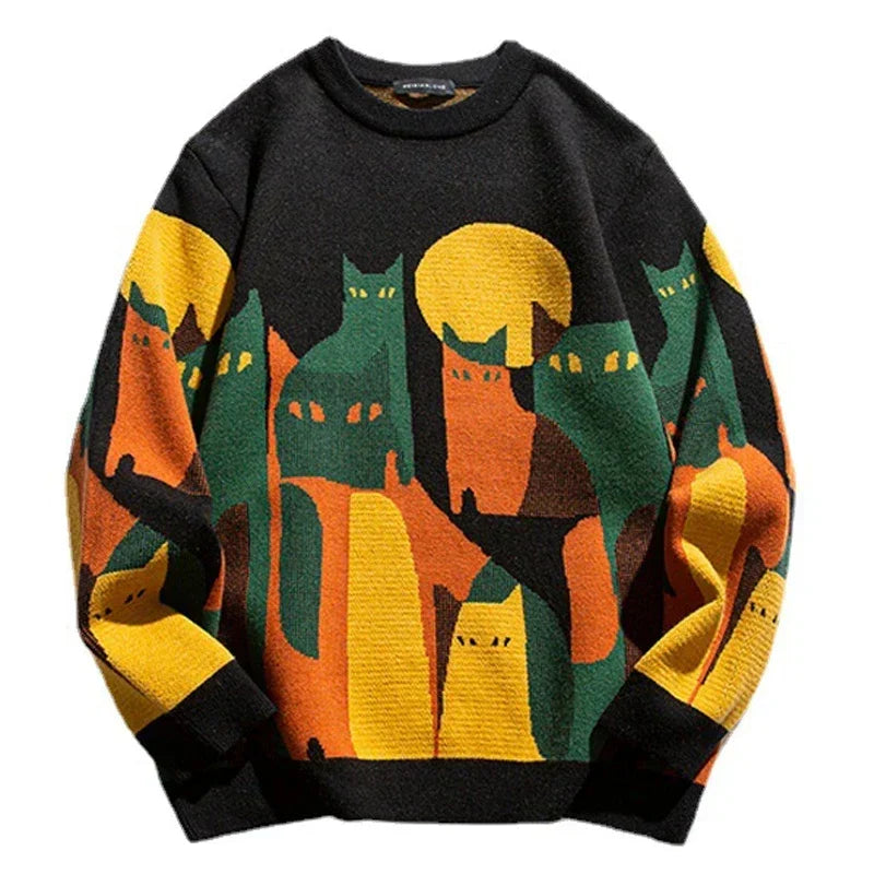 R&B | Gemusterter Pullover für Einen Gemütlichen und Stilvollen Look
