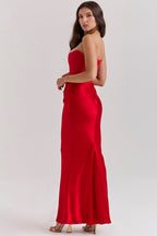 R&B | Elegante Strapless Korsettkleid