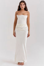 R&B | Elegante Strapless Korsettkleid