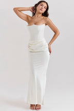 R&B | Elegante Strapless Korsettkleid