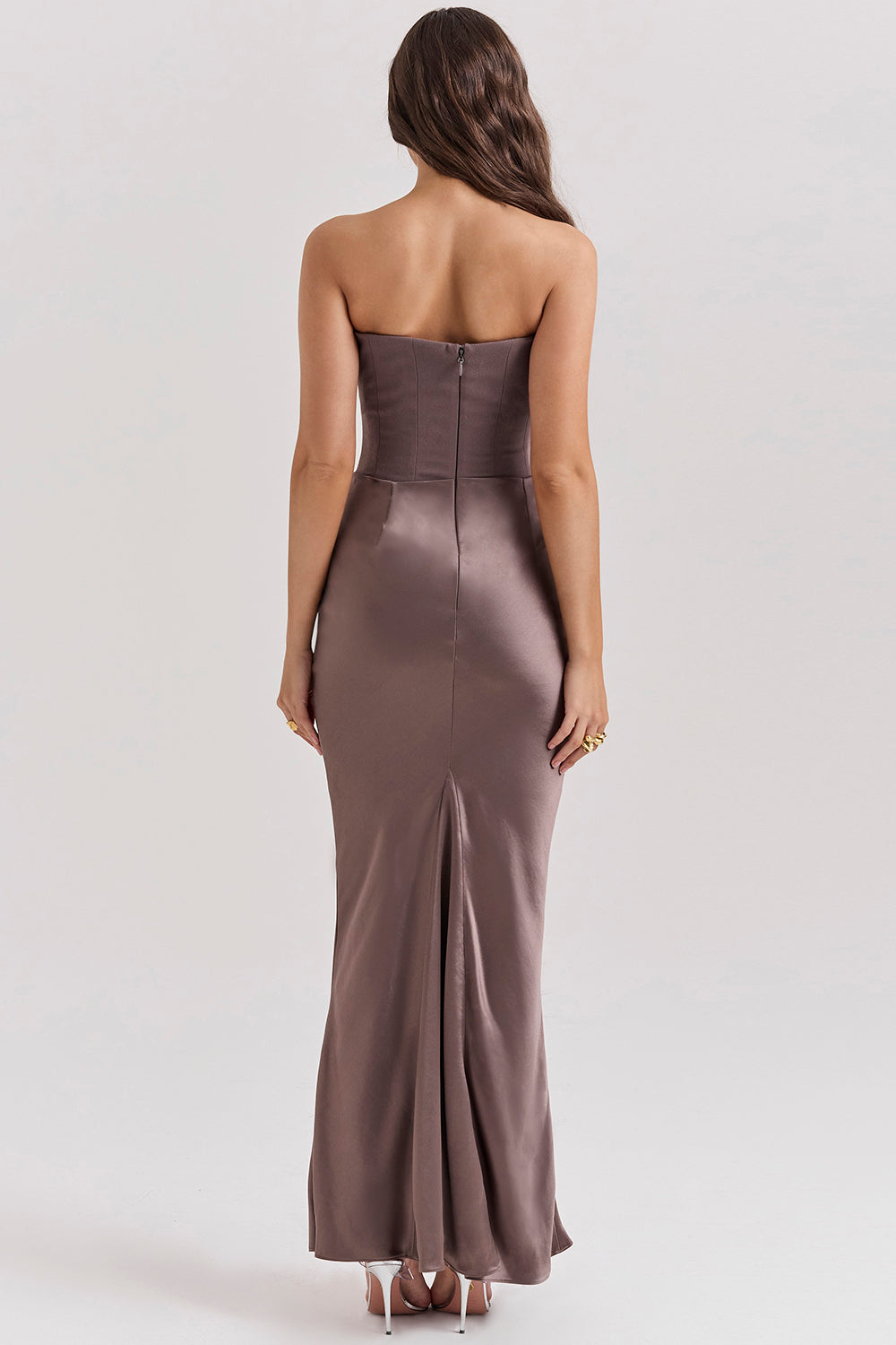 R&B | Elegante Strapless Korsettkleid
