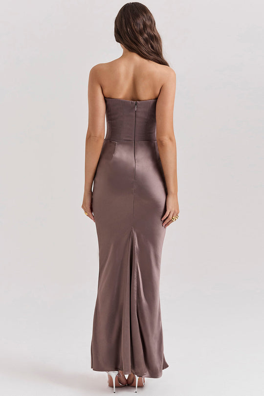 R&B | Elegante Strapless Korsettkleid