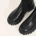 R&B | Stilvolle Damen Knielange Stiefel mit Reißverschluss