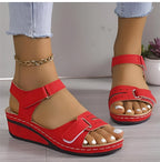 WEICHE ELEGANCE-KEILSANDALEN