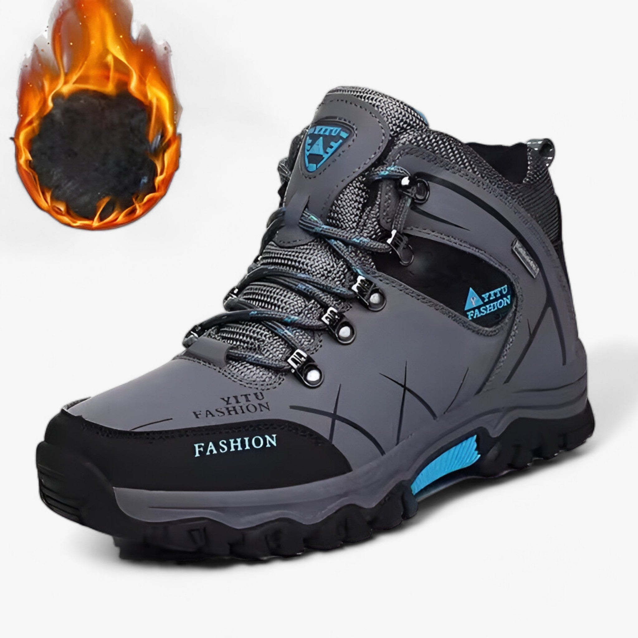 R&B | Lederstiefel für Schnee - Ultra warm für den Winter
