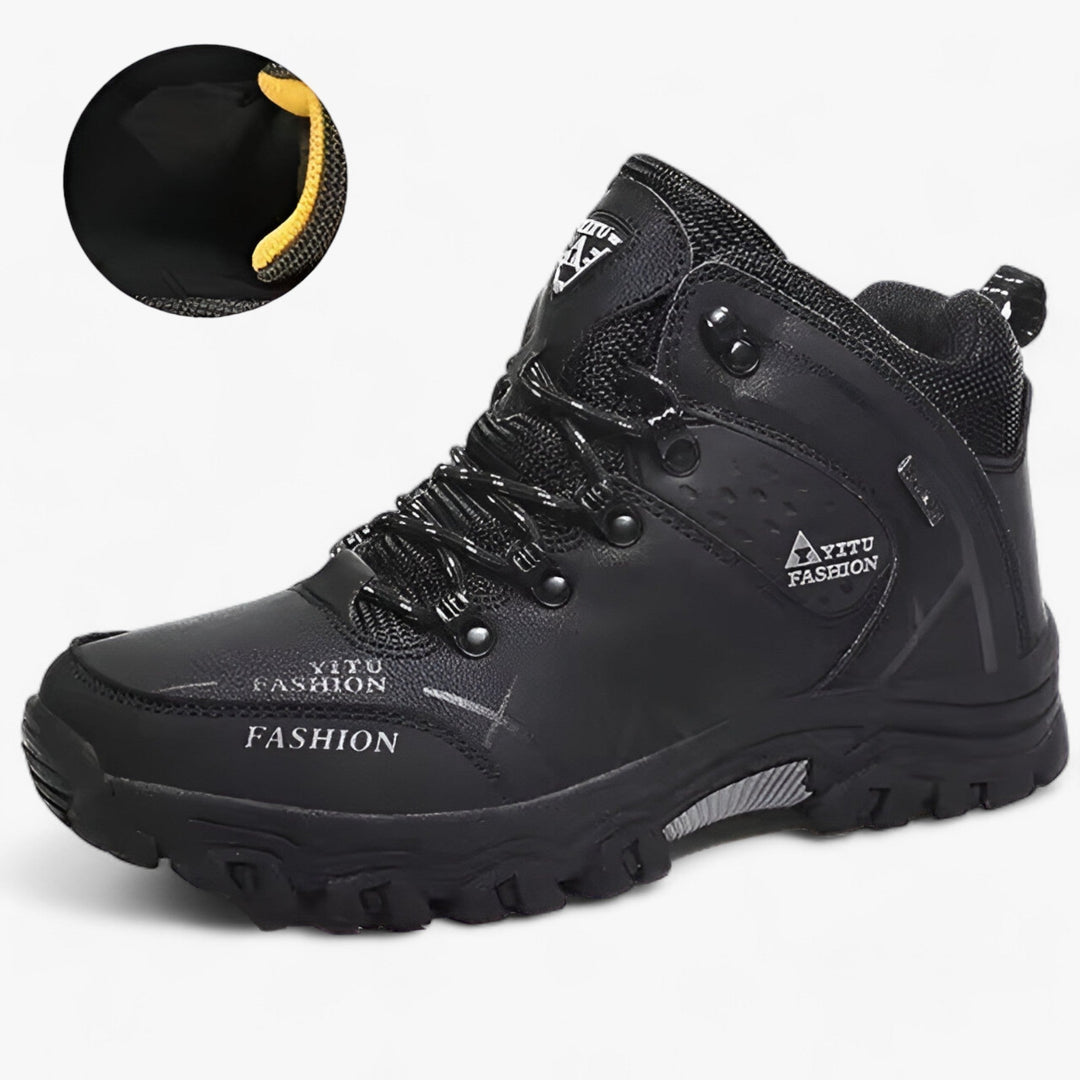 R&B | Lederstiefel für Schnee - Ultra warm für den Winter