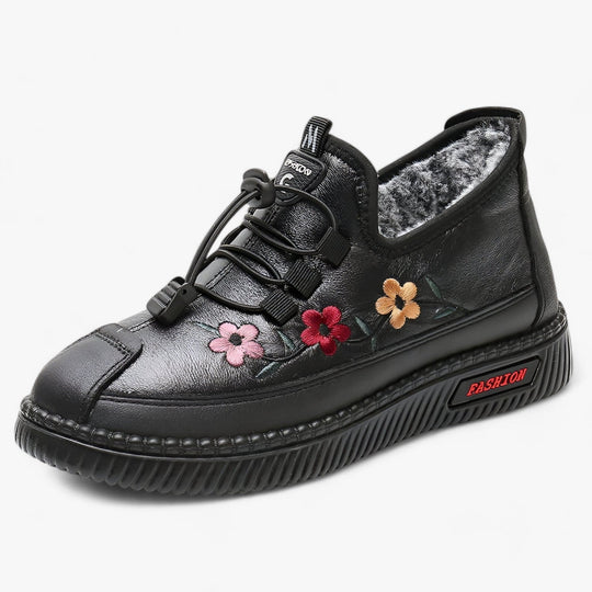 Sofia blumenbestickte rutschfeste Schuhe R&B