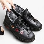 Sofia blumenbestickte rutschfeste Schuhe R&B