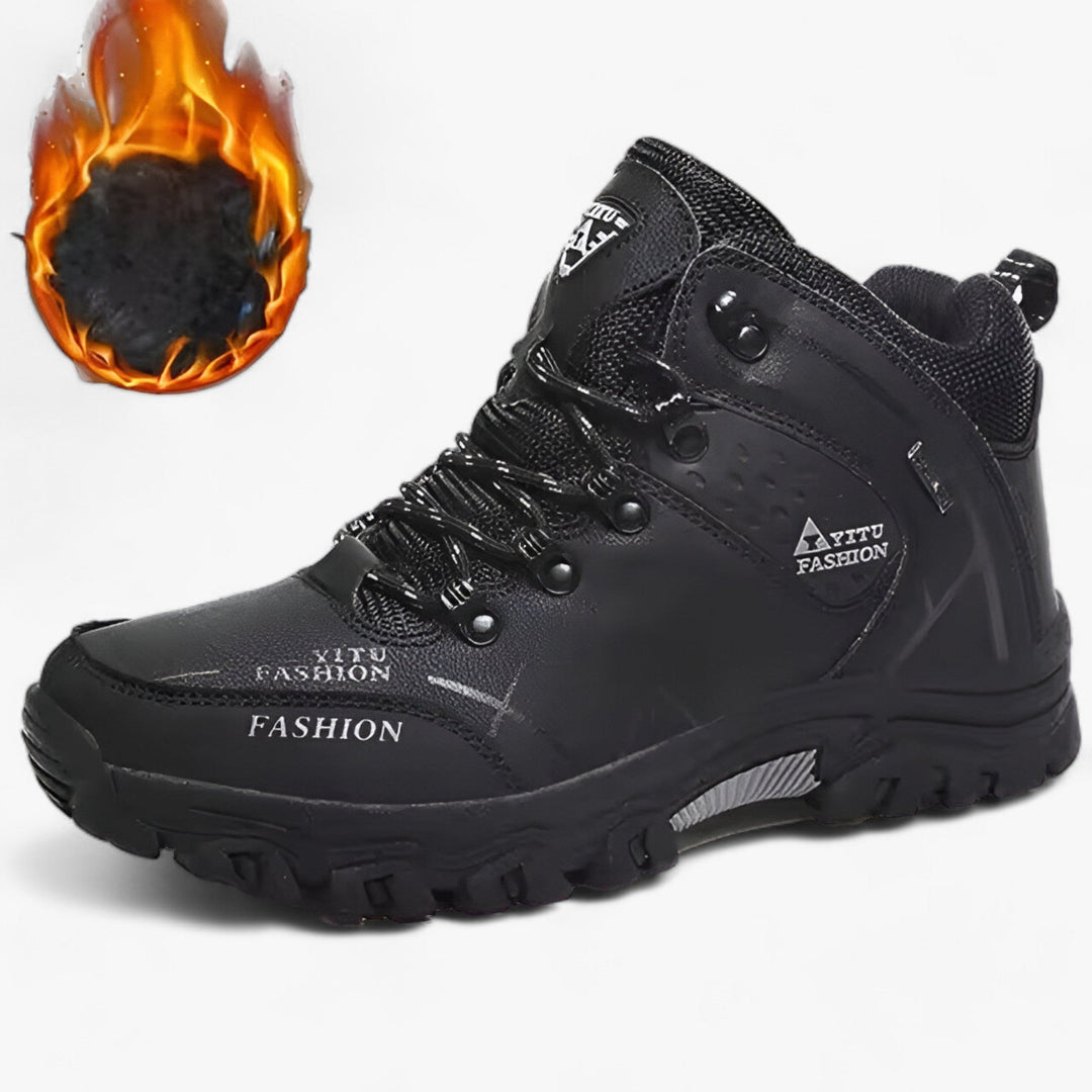 R&B | Lederstiefel für Schnee - Ultra warm für den Winter