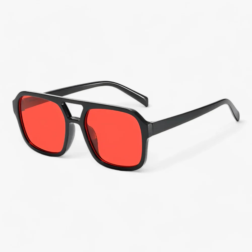R&B | Vintage-Viereck-Sonnenbrille - Stilvoller Augenschutz für Alle Gelegenheiten