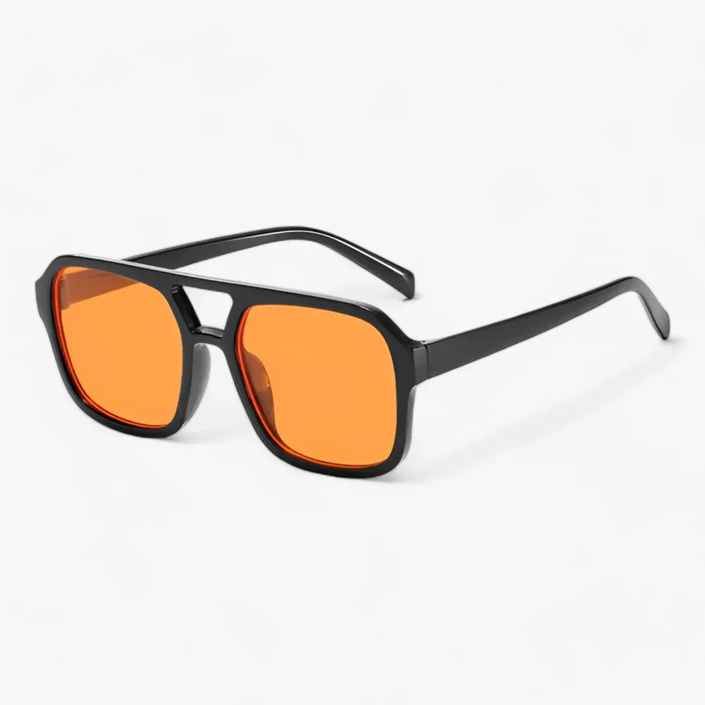 R&B | Vintage-Viereck-Sonnenbrille - Stilvoller Augenschutz für Alle Gelegenheiten