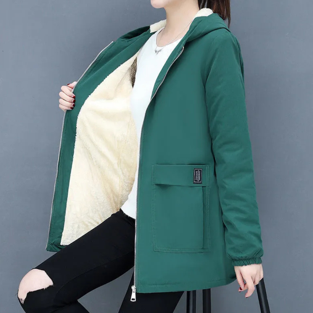 R&B | Winter Kapuzenjacke für Damen