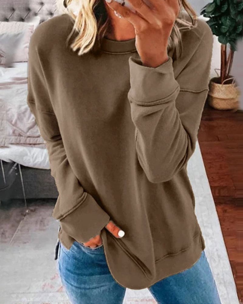 R&B | Schlichter Damen Sweatshirt