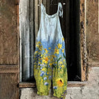 R&B | Latzhose Jeans Blume