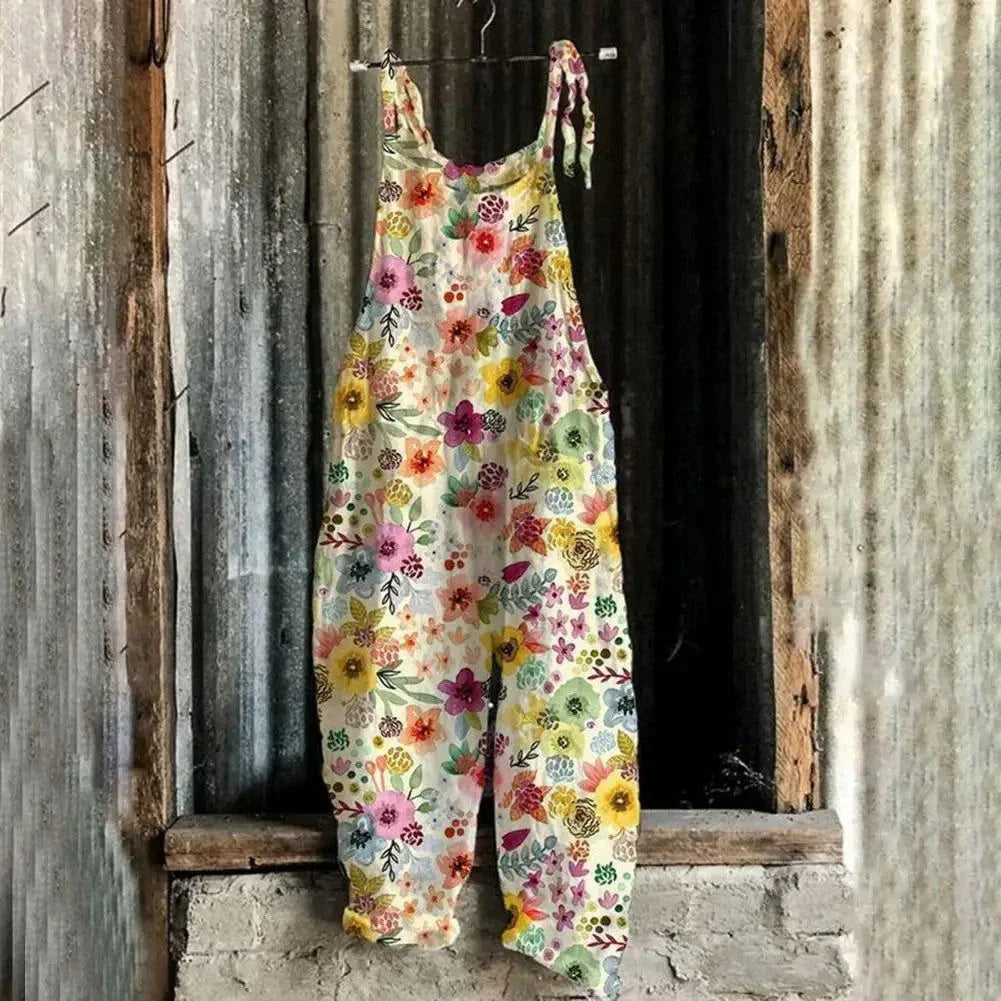 R&B | Latzhose Jeans Blume