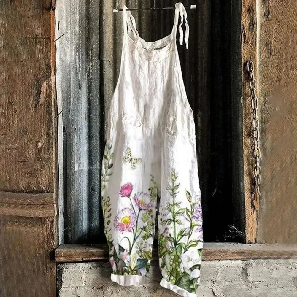 R&B | Latzhose Jeans Blume