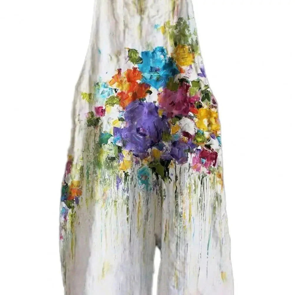 R&B | Latzhose Jeans Blume