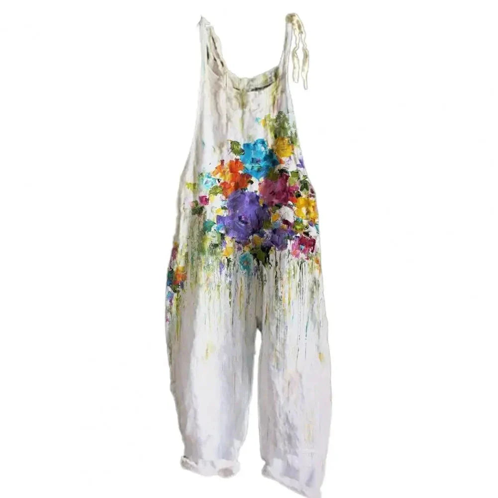 R&B | Latzhose Jeans Blume