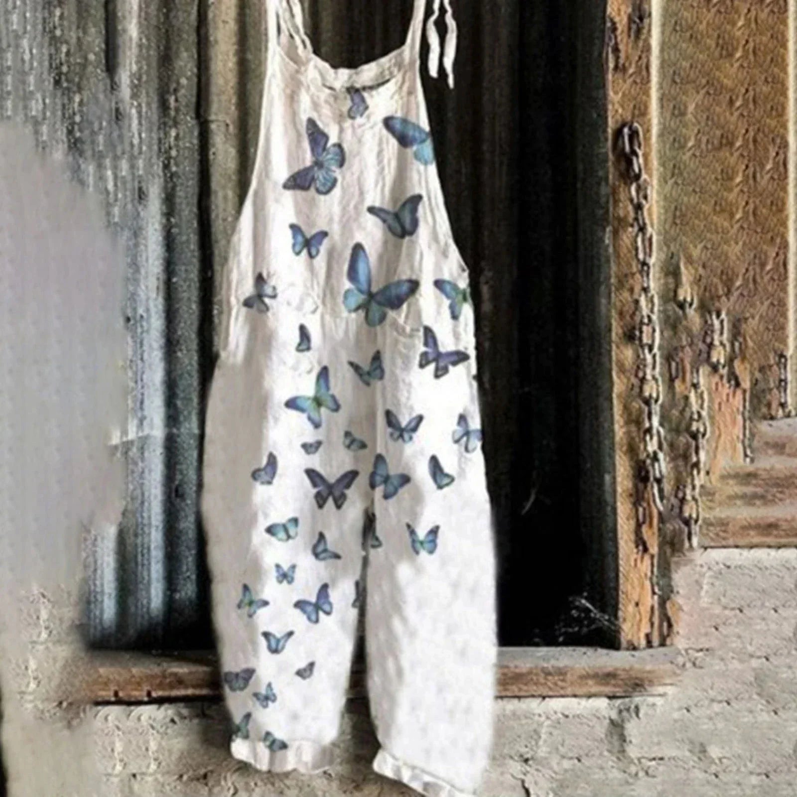 R&B | Latzhose Jeans Blume