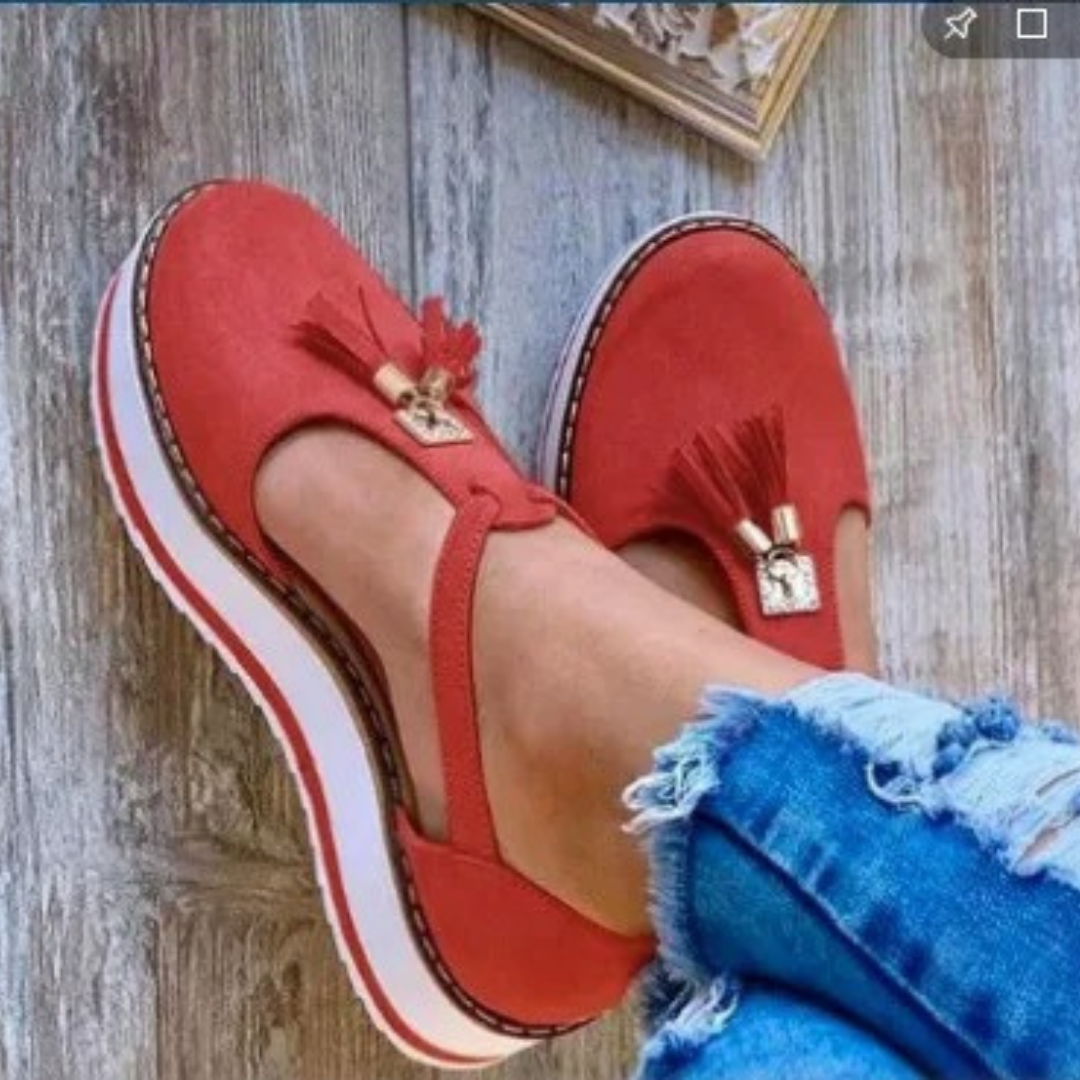 Damen Plattform Sandalen R&B