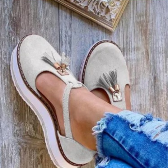 Damen Plattform Sandalen R&B