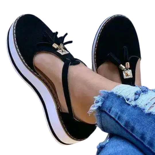 Damen Plattform Sandalen R&B