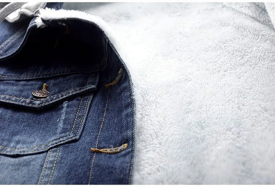 R&B | Plus Size Kapuzen-Denimjacke - Stilvoll & Bequem