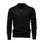 R&B | Halb-zip Strickpullover Weich und Warm Zeitloses Design