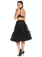 R&B | Damen Gestufter Petticoat Midi Rock Classic