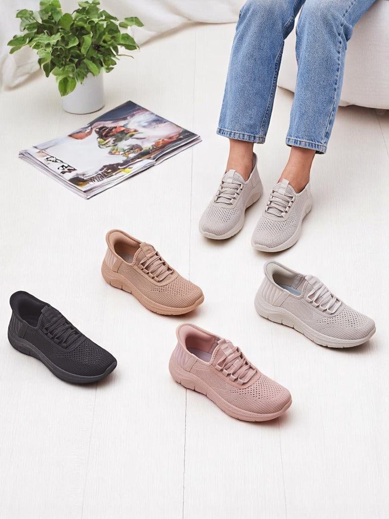 bequeme Slip-on-Sportschuhe für Damen R&B R&B