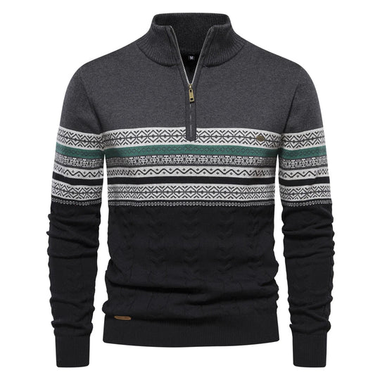 R&B | Premium Retro-Muster Pullover