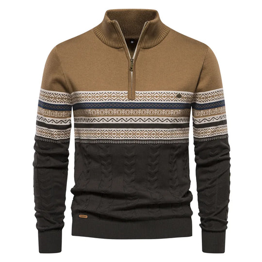 R&B | Premium Retro-Muster Pullover
