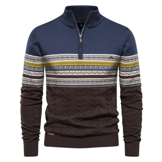 R&B | Premium Retro-Muster Pullover