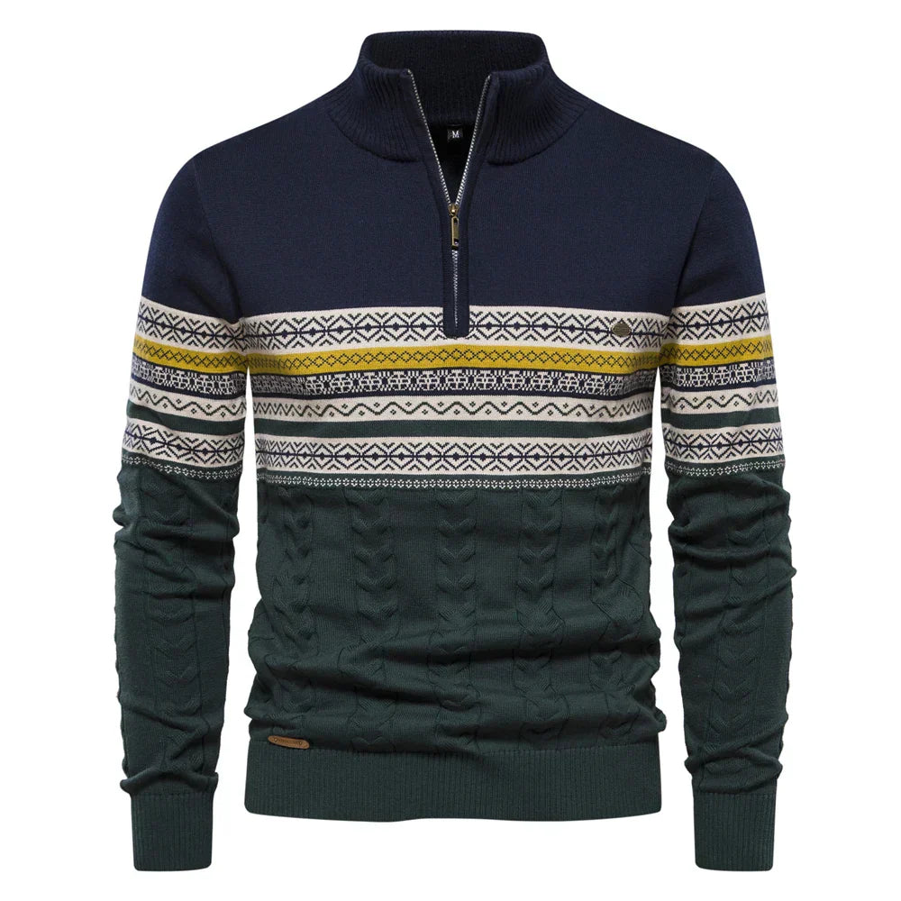 R&B | Premium Retro-Muster Pullover