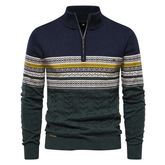 R&B | Premium Retro-Muster Pullover