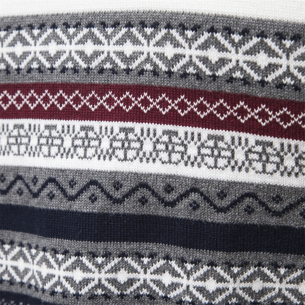 R&B | Premium Retro-Muster Pullover