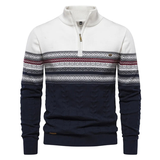 R&B | Premium Retro-Muster Pullover