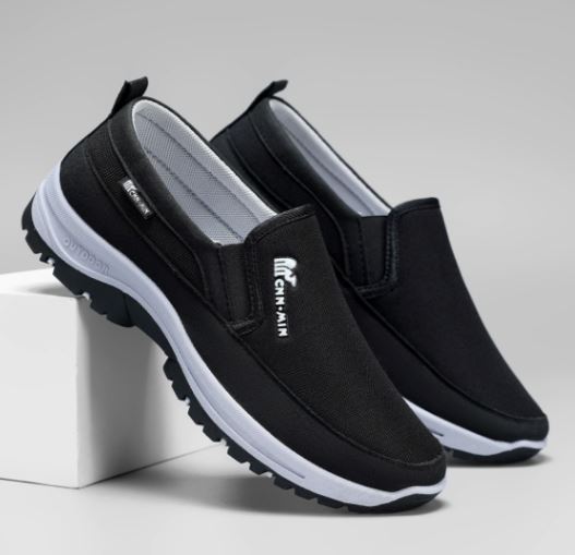 Herren Bequeme Slip-On Sneakers Für Alltag