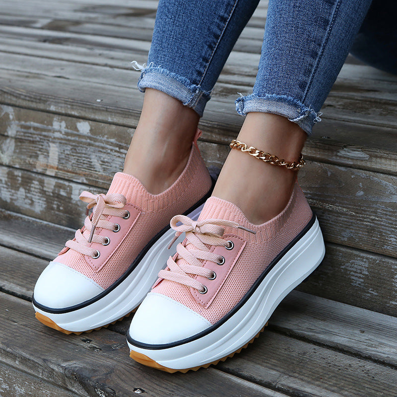 SchwarzWeißer Chunky Sneaker R&B