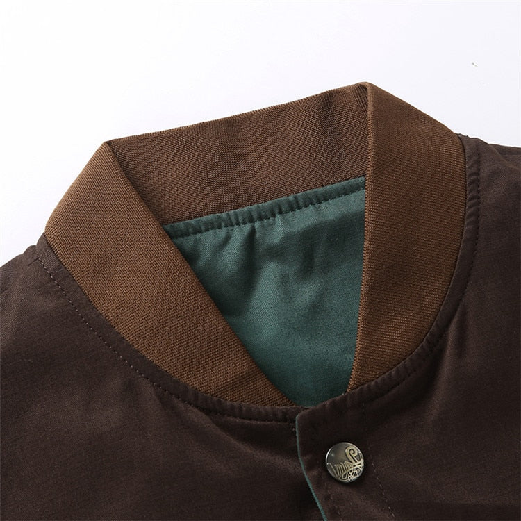 R&B | Leichte Herren Bomber Übergangsjacke im Vintage-Look
