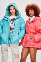R&B | Damen-Steppjacke mit Gürtel "Street Chic"