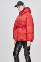 R&B | Damen-Steppjacke mit Gürtel "Street Chic"